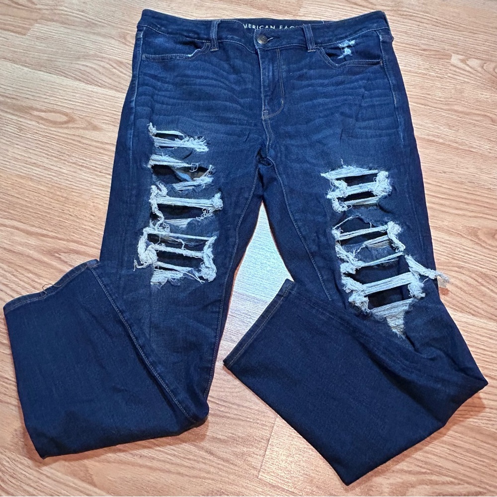 American Eagle hi rise jegging‎ 14 short